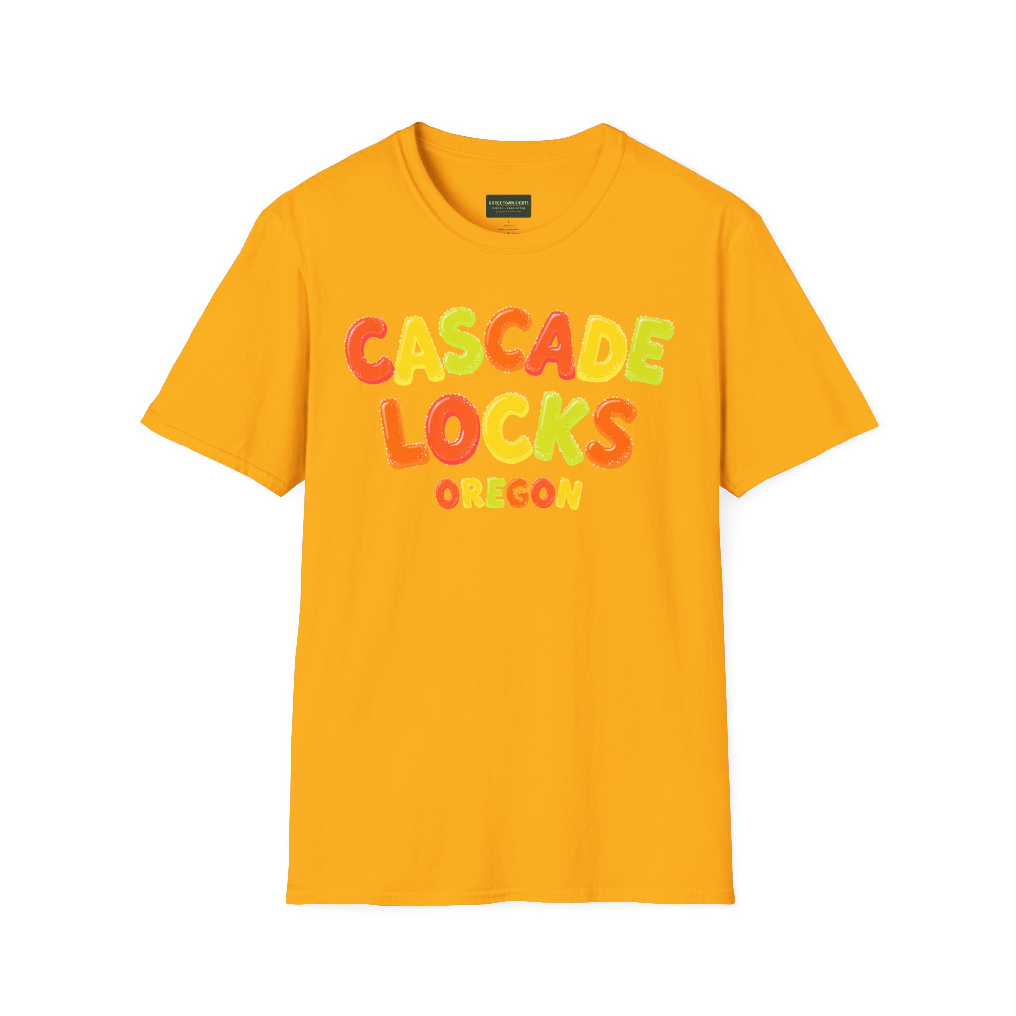 Cascade Locks Oregon Gummy T-Shirt - Image 9
