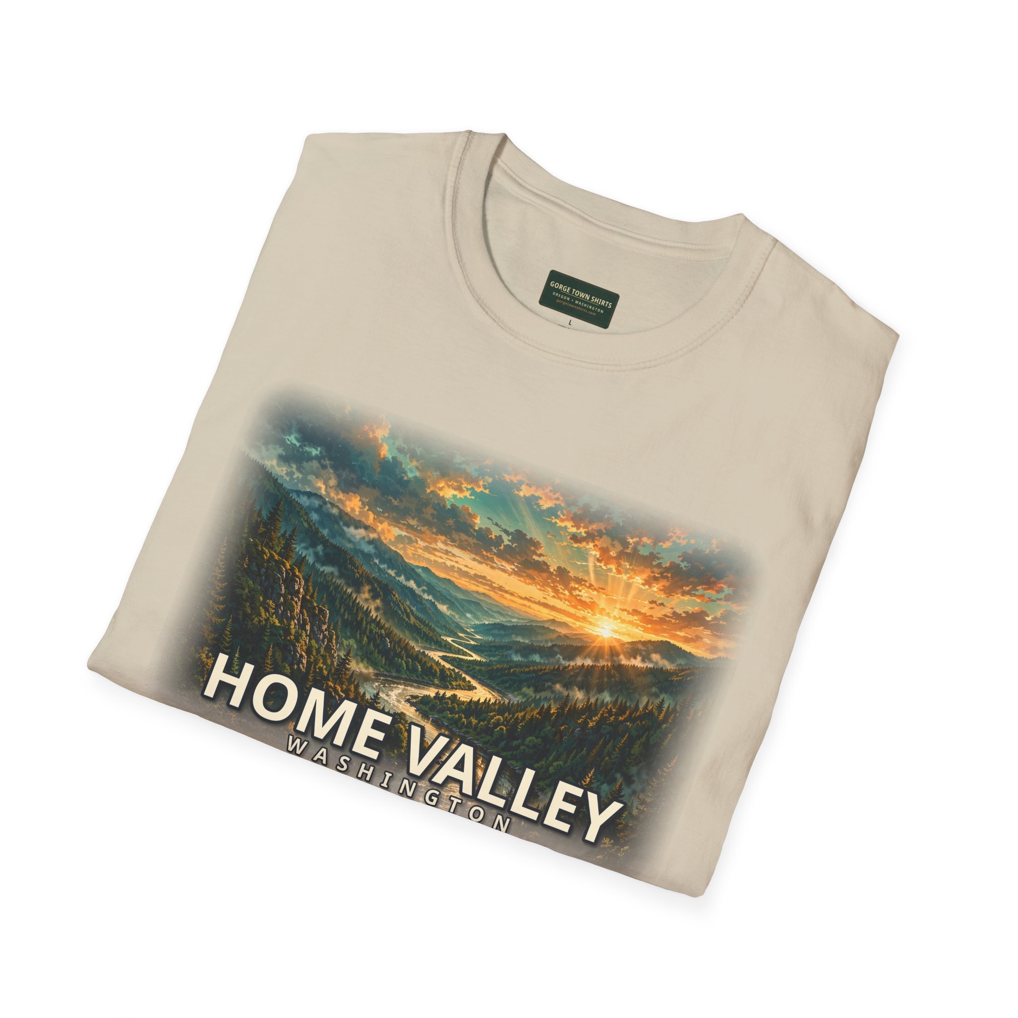Home Valley Washington T-Shirt – Epic Hour Wind River Graphic - Image 9