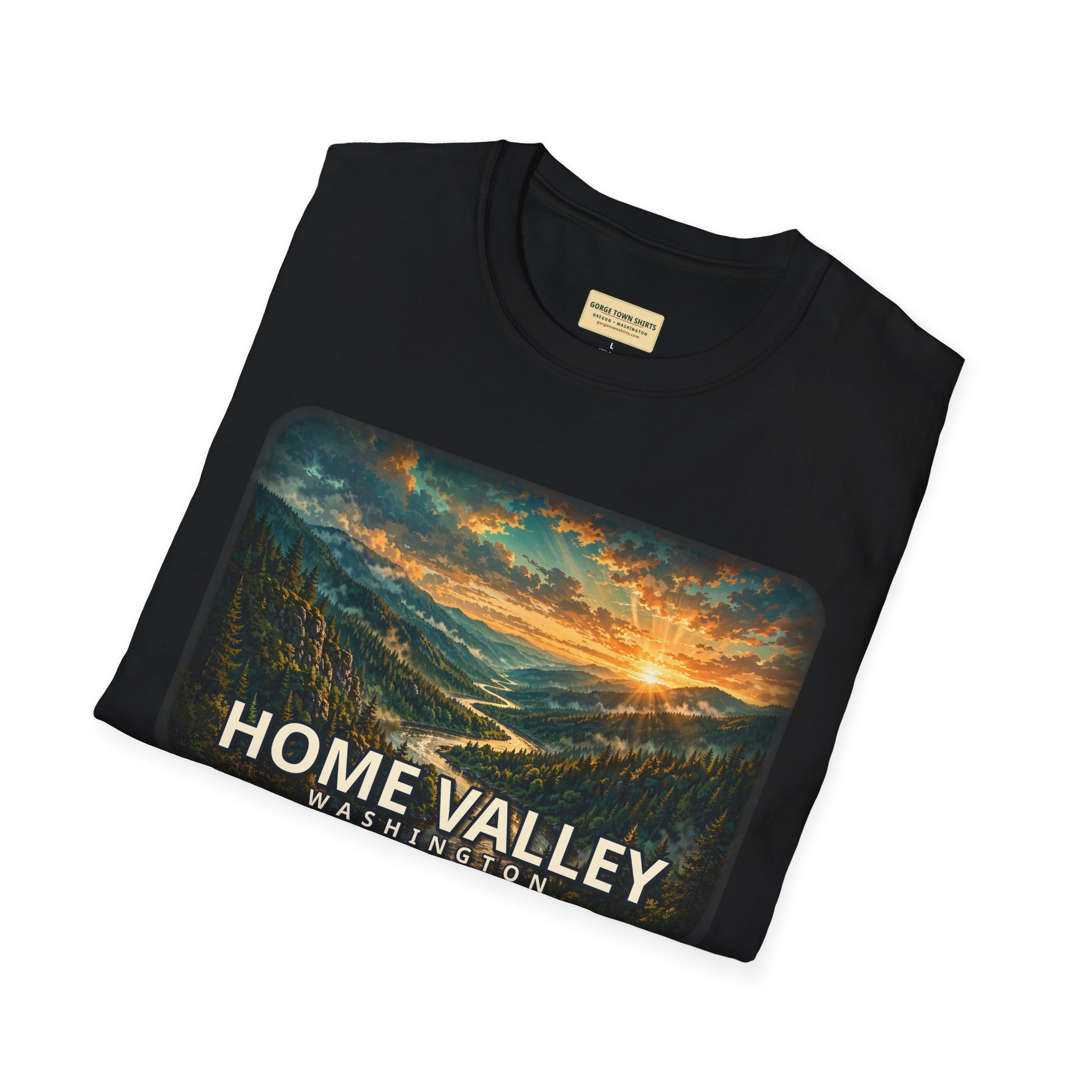 Home Valley Washington T-Shirt – Epic Hour Wind River Graphic - Image 6