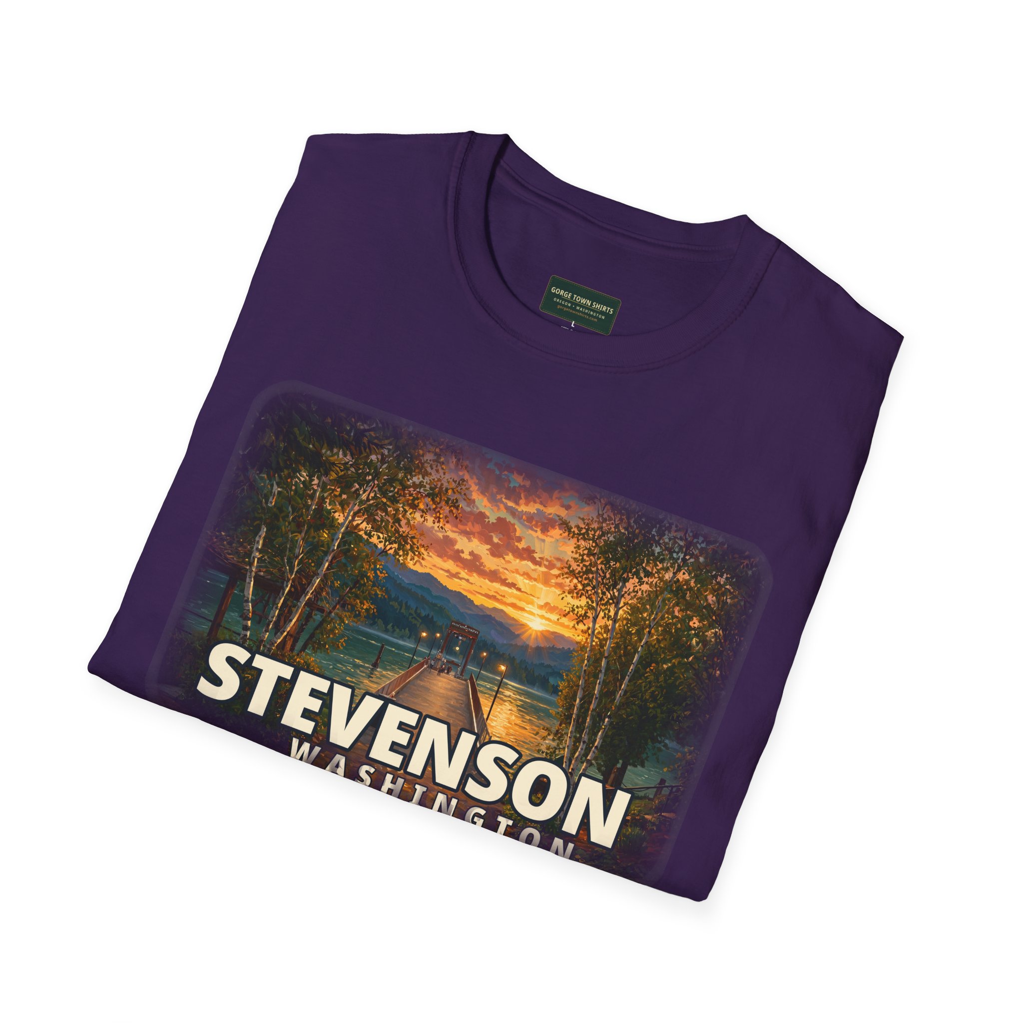 Stevenson Washington T-Shirt – Epic Hour Bridge of the Gods Graphic - Image 42