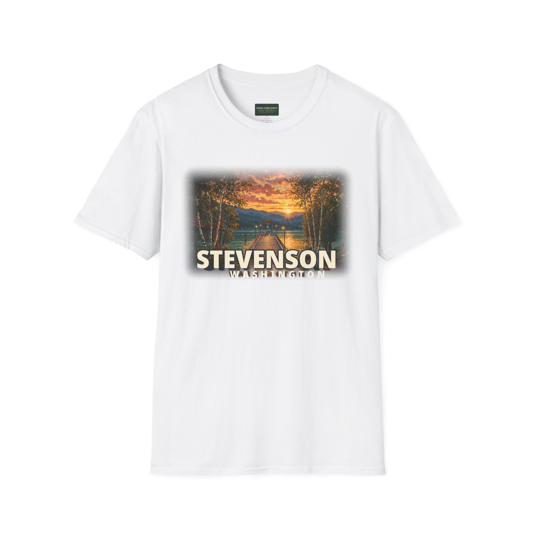 Stevenson Washington T-Shirt – Epic Hour Bridge of the Gods Graphic