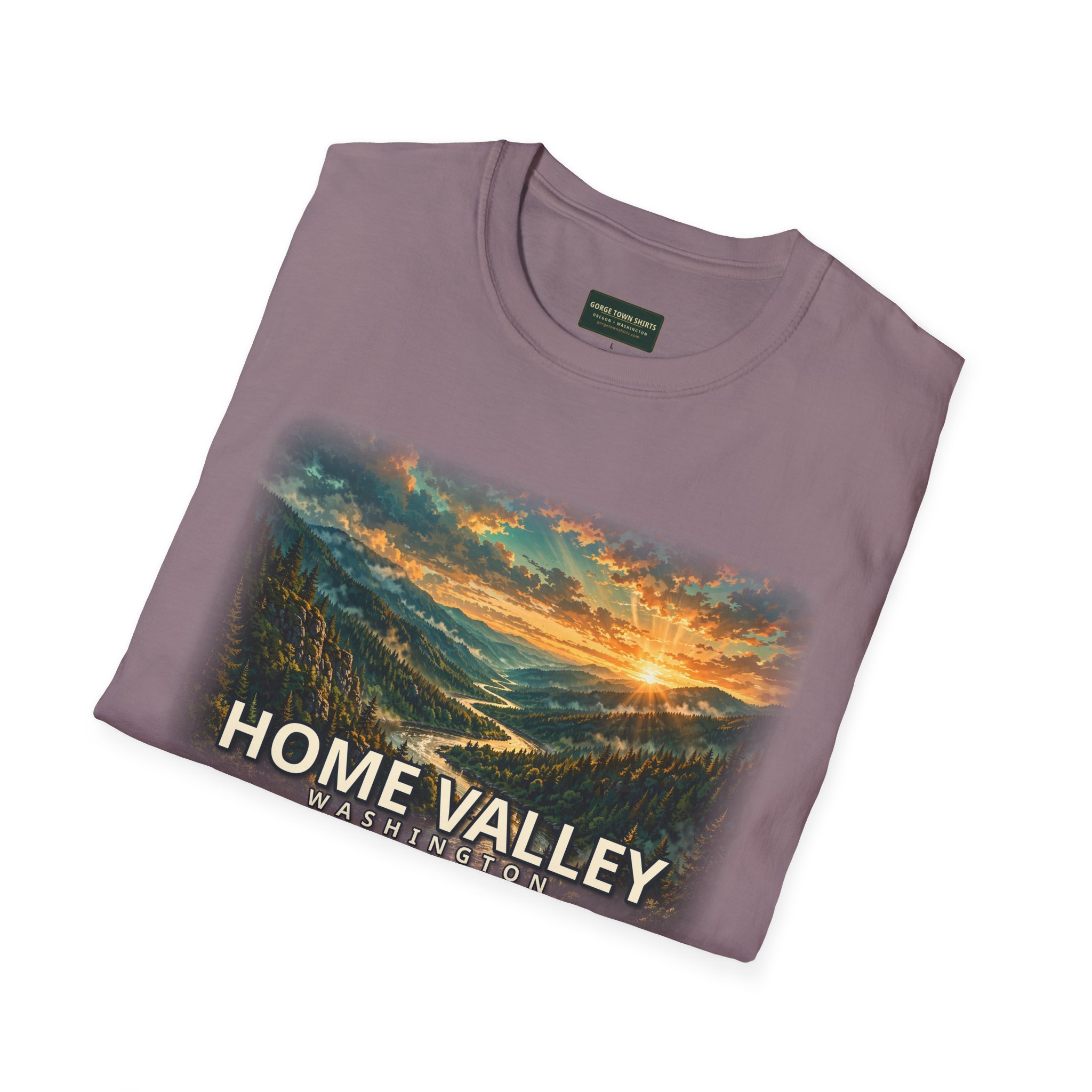 Home Valley Washington T-Shirt – Epic Hour Wind River Graphic - Image 45