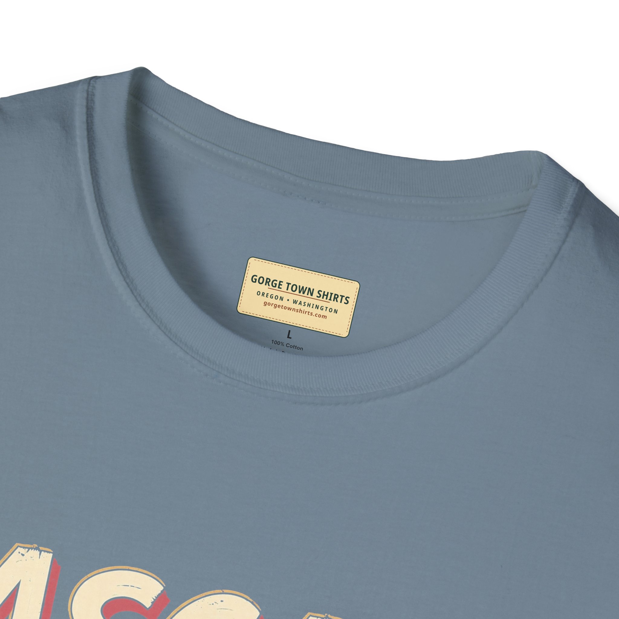 Cascade Locks Oregon Americana T-Shirt - Image 34