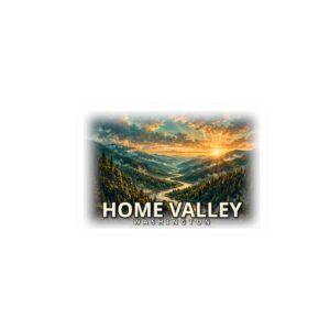 Home Valley Washington Sticker – Epic Hour Graphic