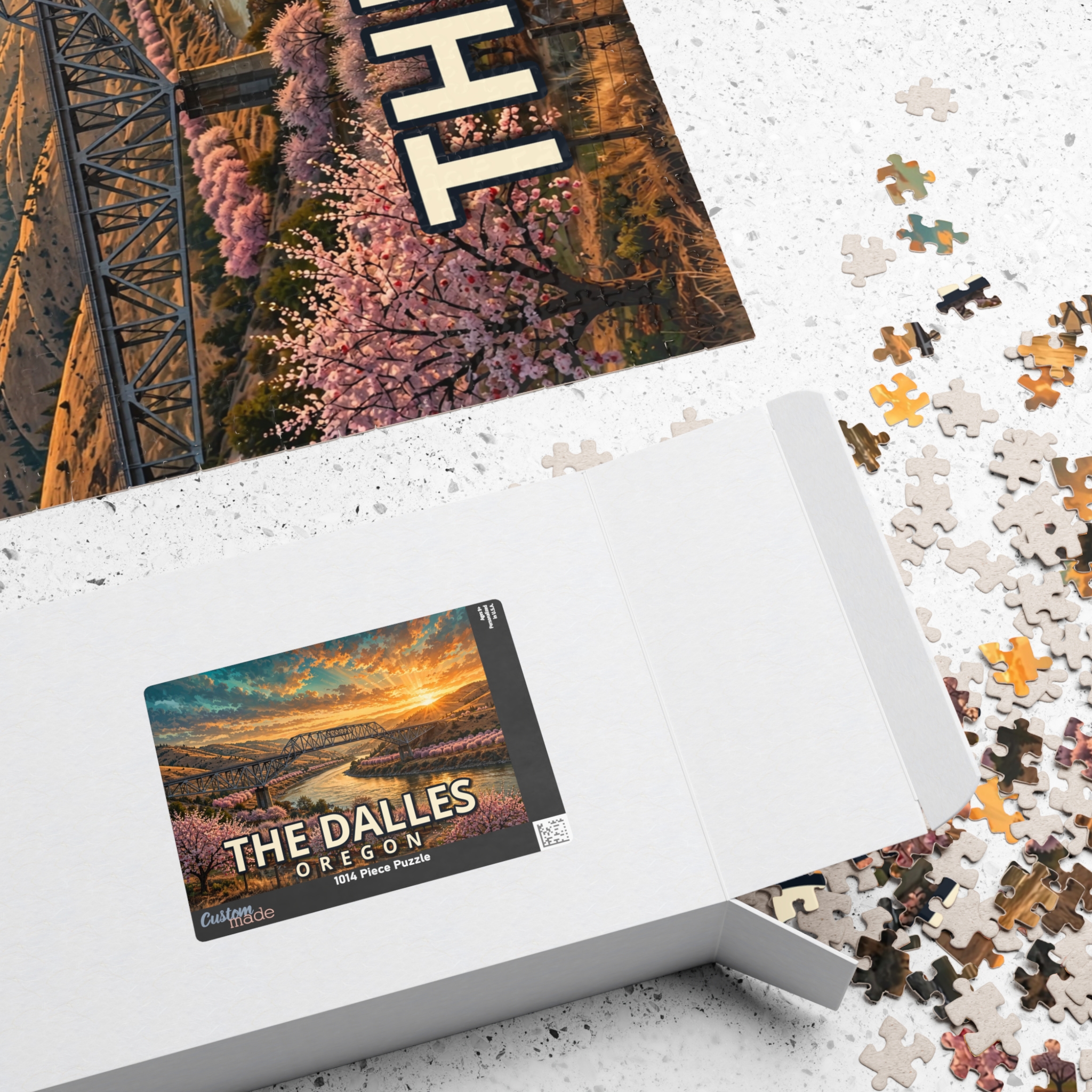 The Dalles Oregon Jigsaw Puzzle – Epic Hour Graphic - Image 16