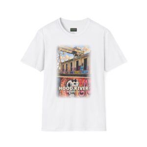 Hood River Oregon T-Shirt – Epic Hour Graffiti Mill Graphic