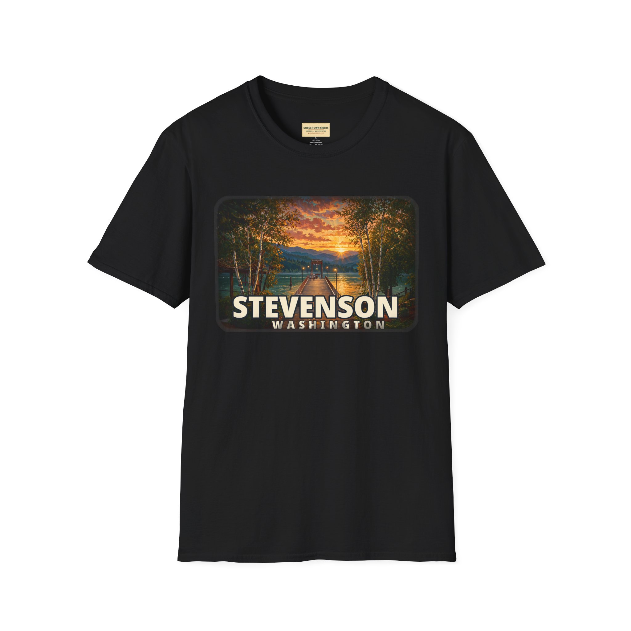 Stevenson Washington T-Shirt – Epic Hour Bridge of the Gods Graphic - Image 4