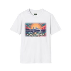 Hood River Oregon T-Shirt – Bold & Wild Bridge Graphic