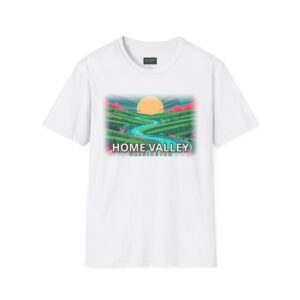 Home Valley Washington T-Shirt – Bold & Wild Wind River Graphic