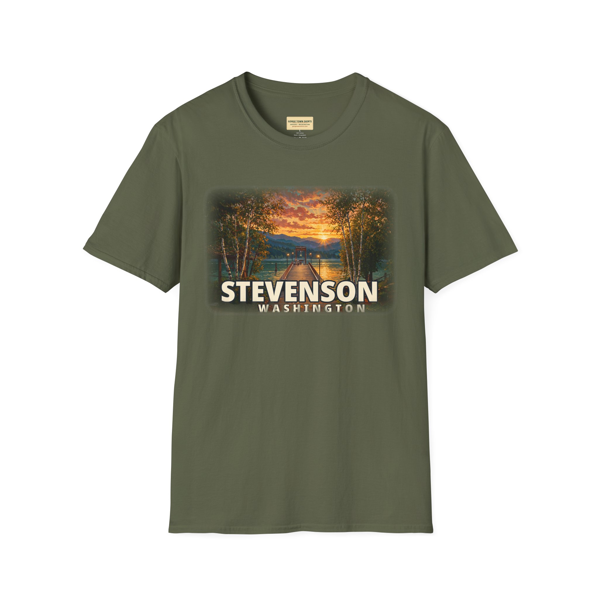 Stevenson Washington T-Shirt – Epic Hour Bridge of the Gods Graphic - Image 19