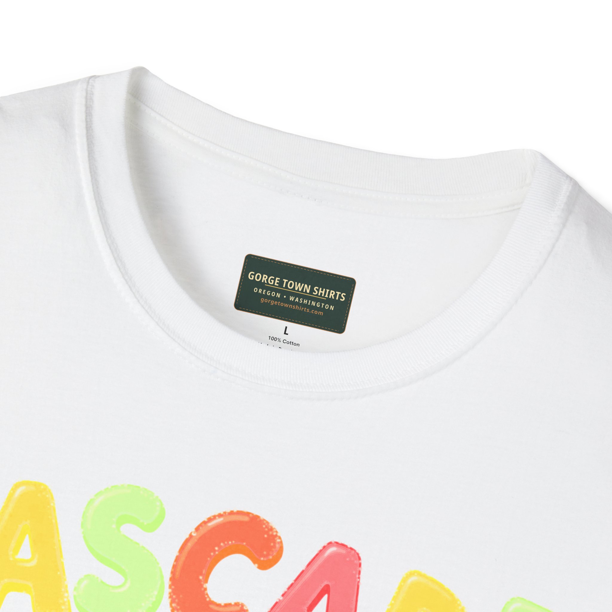 Cascade Locks Oregon Gummy T-Shirt - Image 2