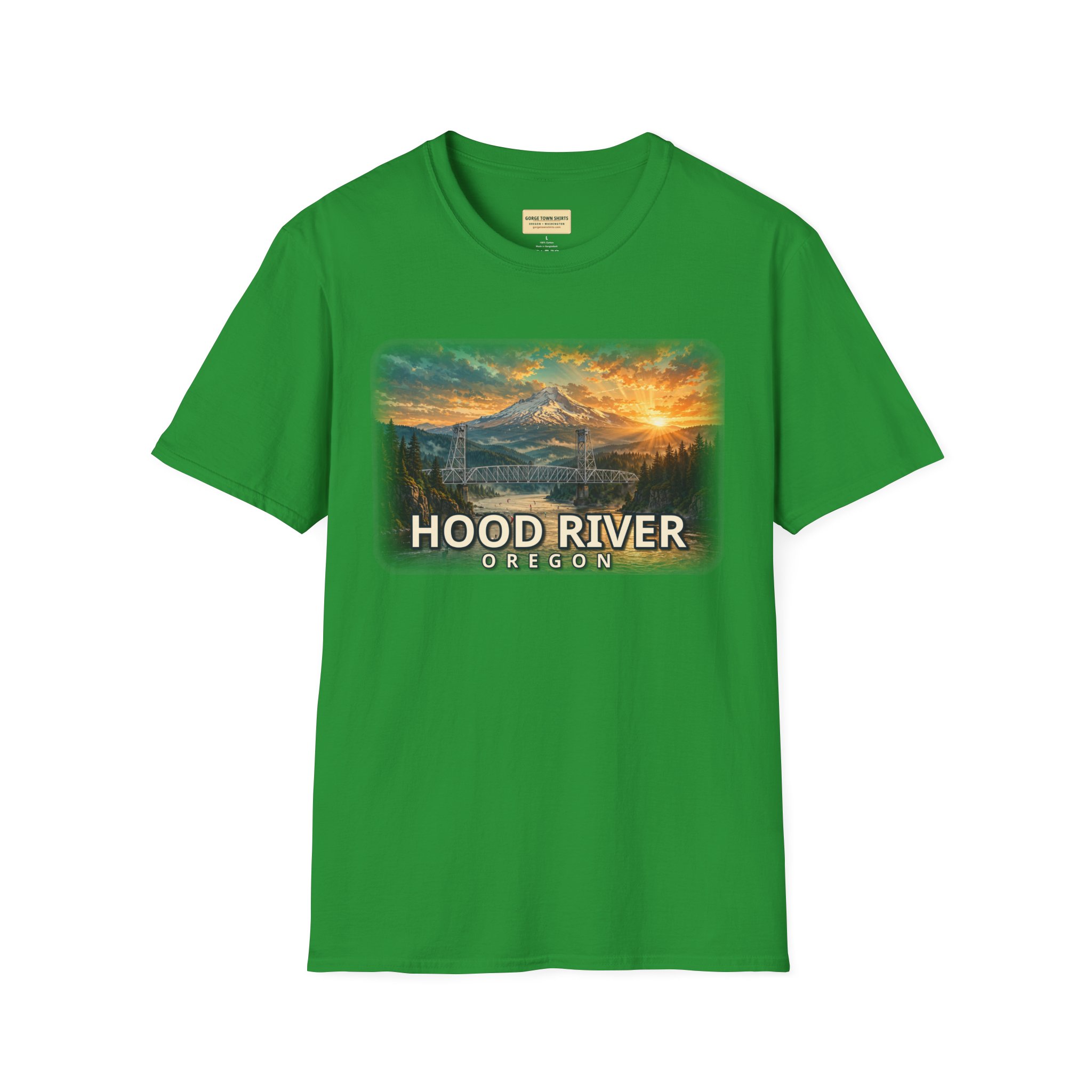 Hood River Oregon T-Shirt – Epic Hour Bridge Graphic - Image 28