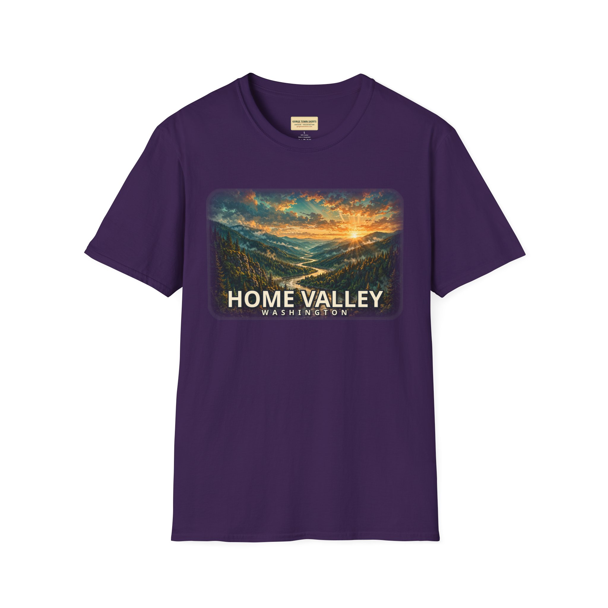 Home Valley Washington T-Shirt – Epic Hour Wind River Graphic - Image 40