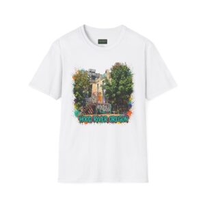 Hood River Oregon T-Shirt – Graffiti Building Graphic