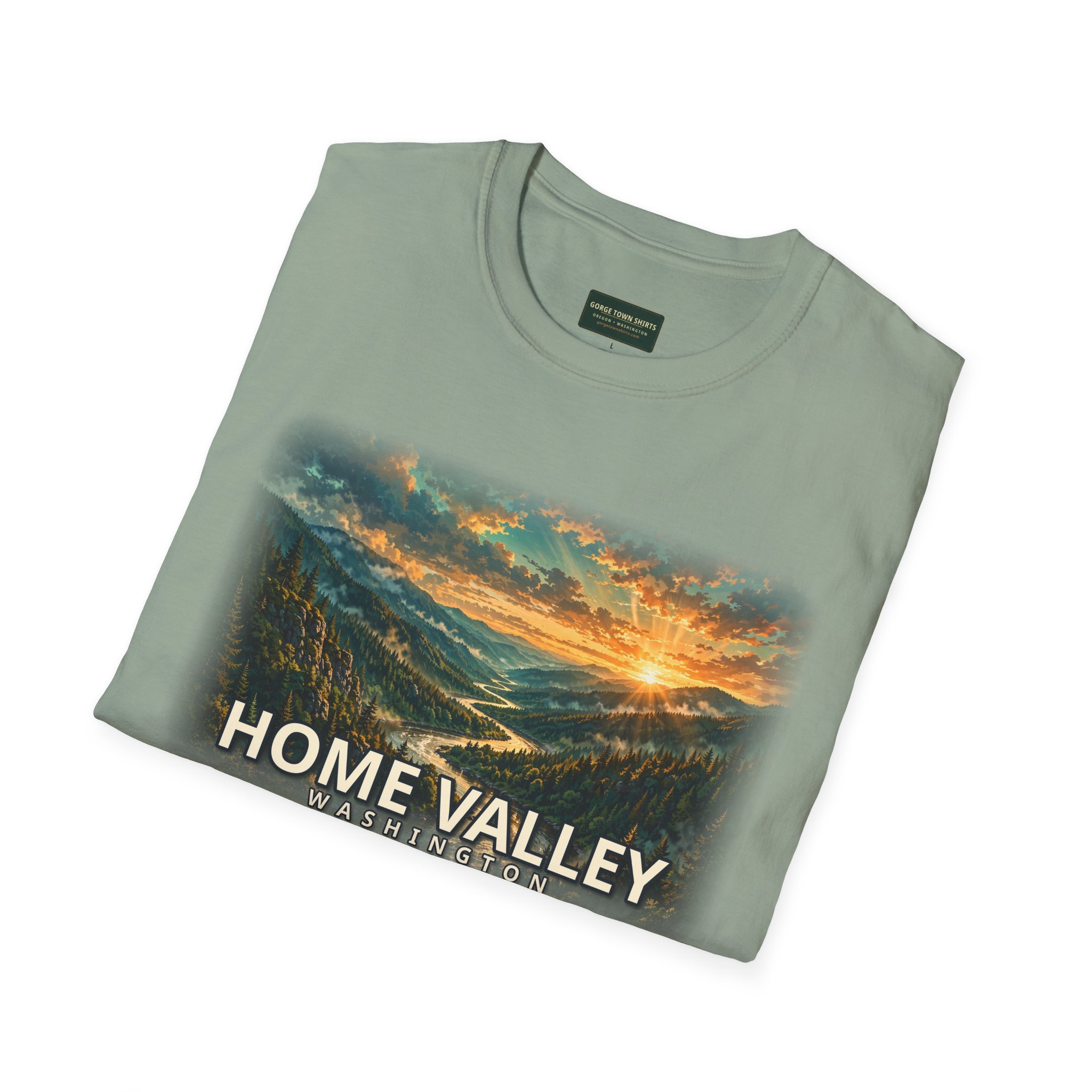 Home Valley Washington T-Shirt – Epic Hour Wind River Graphic - Image 24