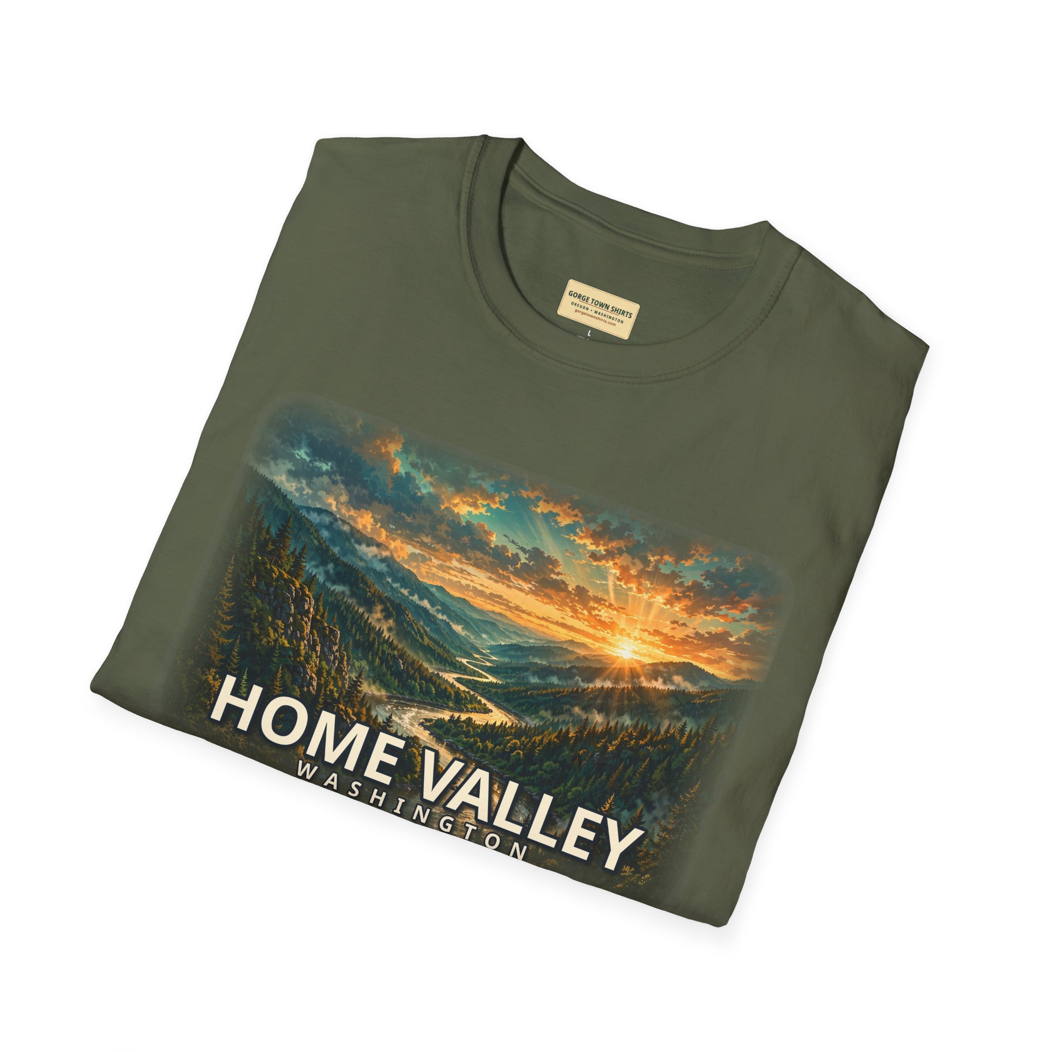 Home Valley Washington T-Shirt – Epic Hour Wind River Graphic - Image 21
