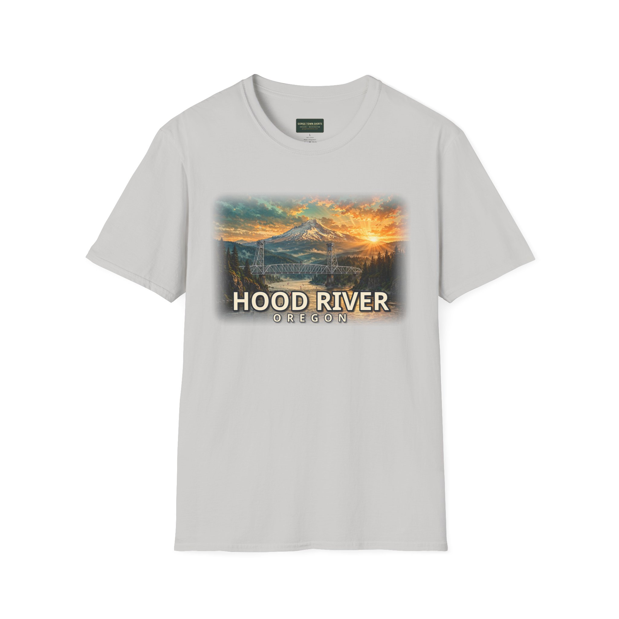 Hood River Oregon T-Shirt – Epic Hour Bridge Graphic - Image 10