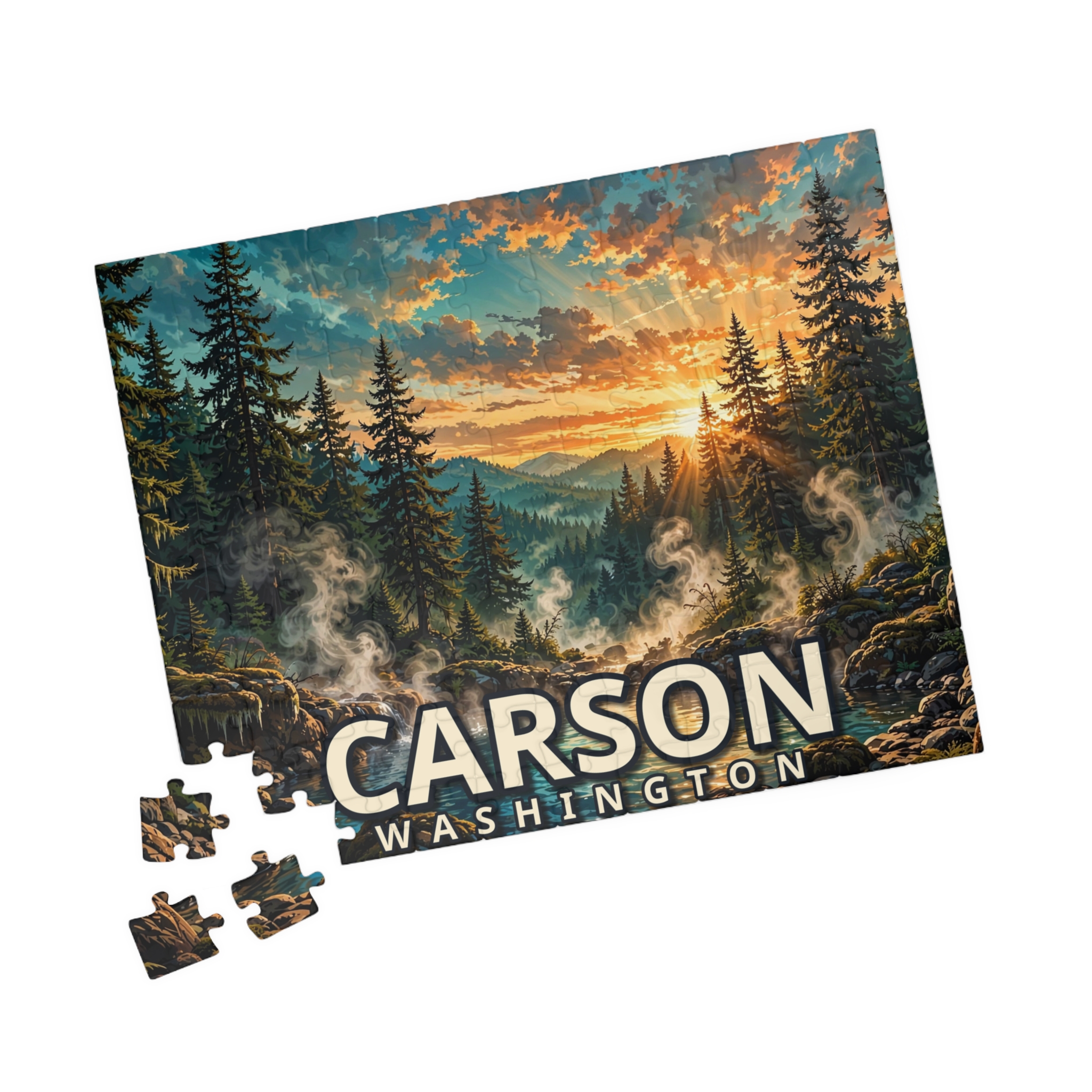 Carson Washington Jigsaw Puzzle – Epic Hour Graphic - Image 3