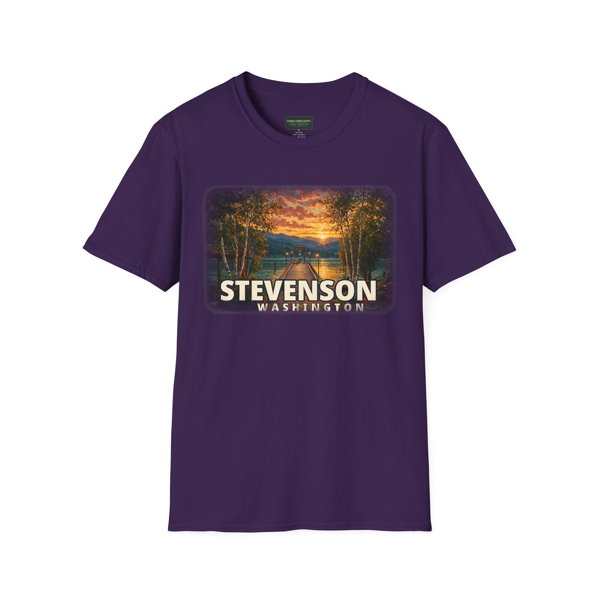 Stevenson Washington T-Shirt – Epic Hour Bridge of the Gods Graphic - Image 40