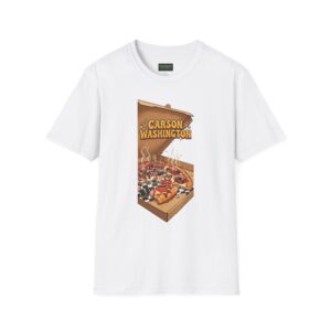 Carson Washington T-Shirt – Pizza Box Graphic