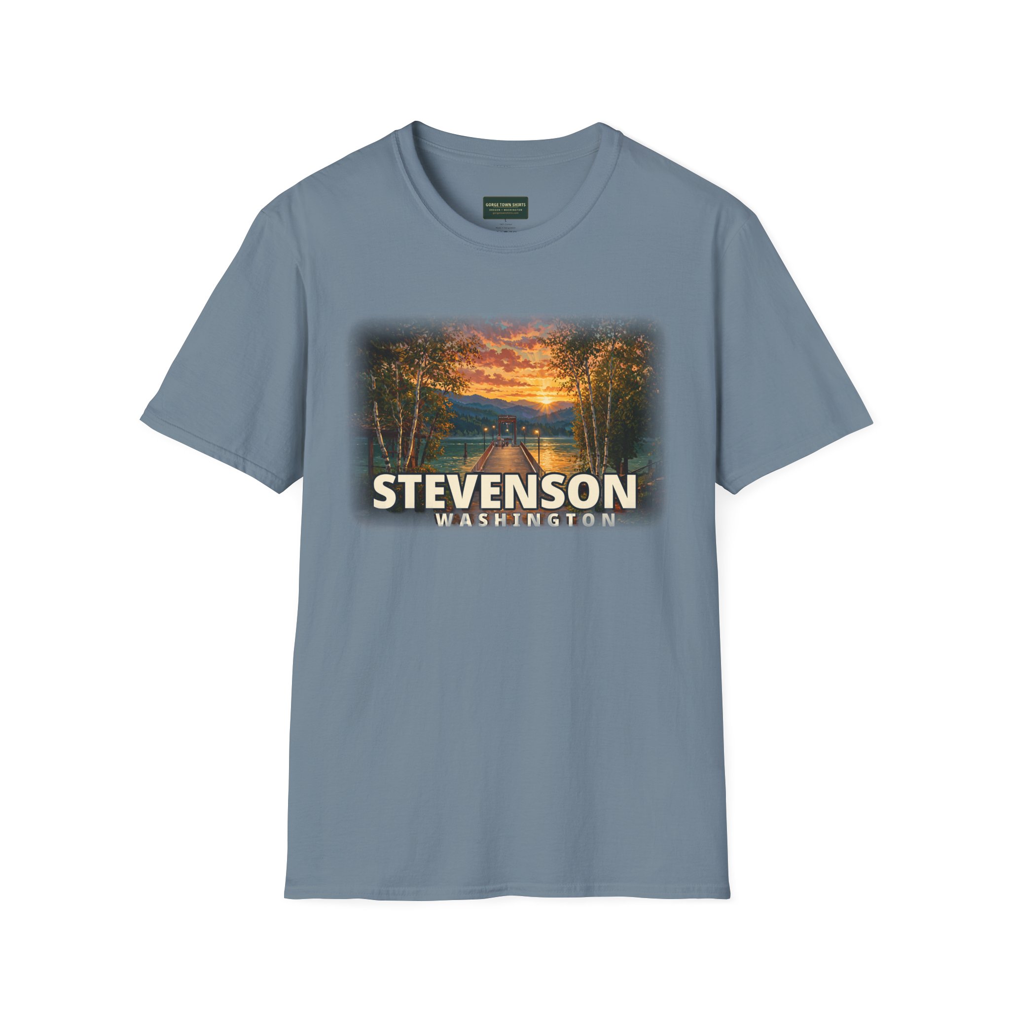 Stevenson Washington T-Shirt – Epic Hour Bridge of the Gods Graphic - Image 34