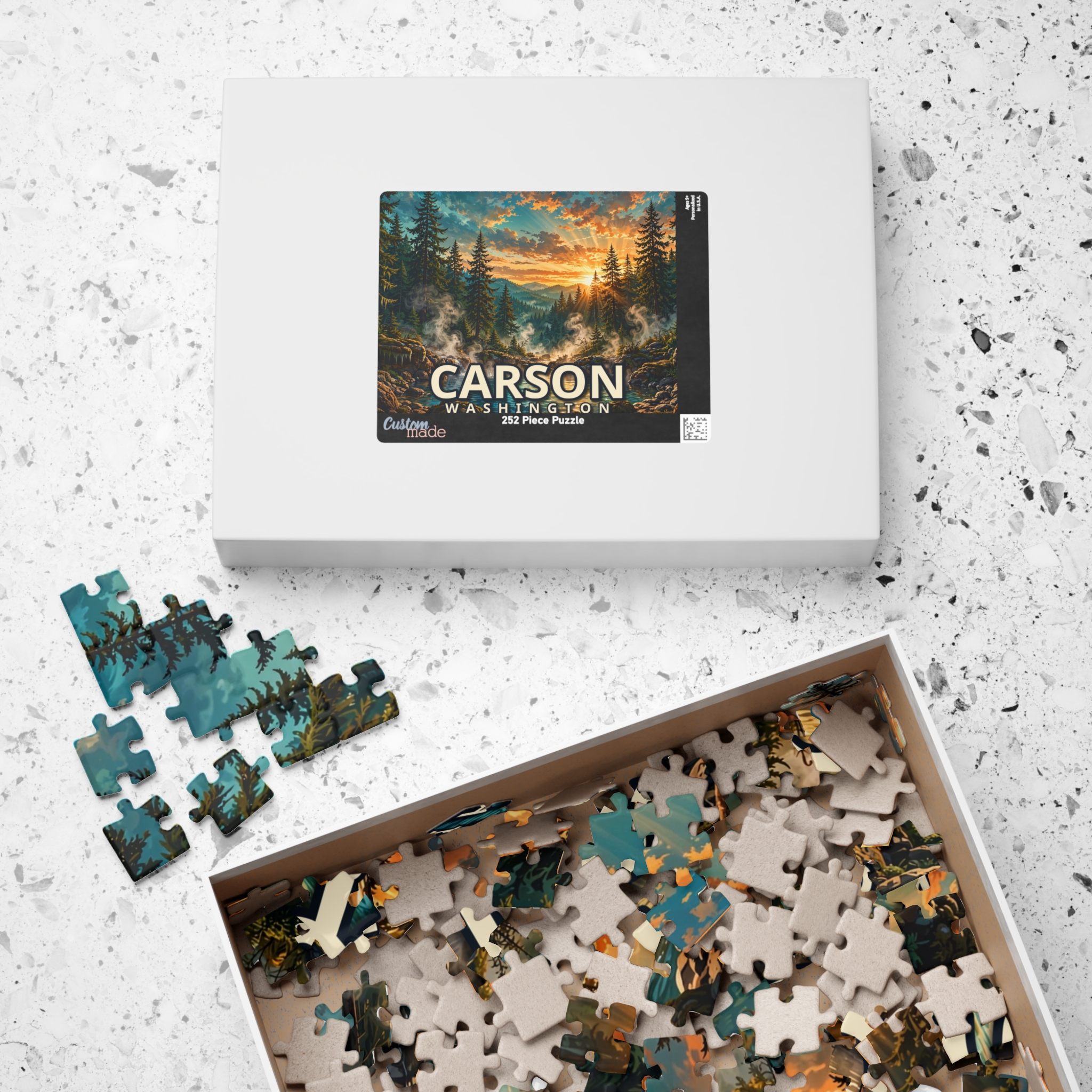Carson Washington Jigsaw Puzzle – Epic Hour Graphic - Image 8