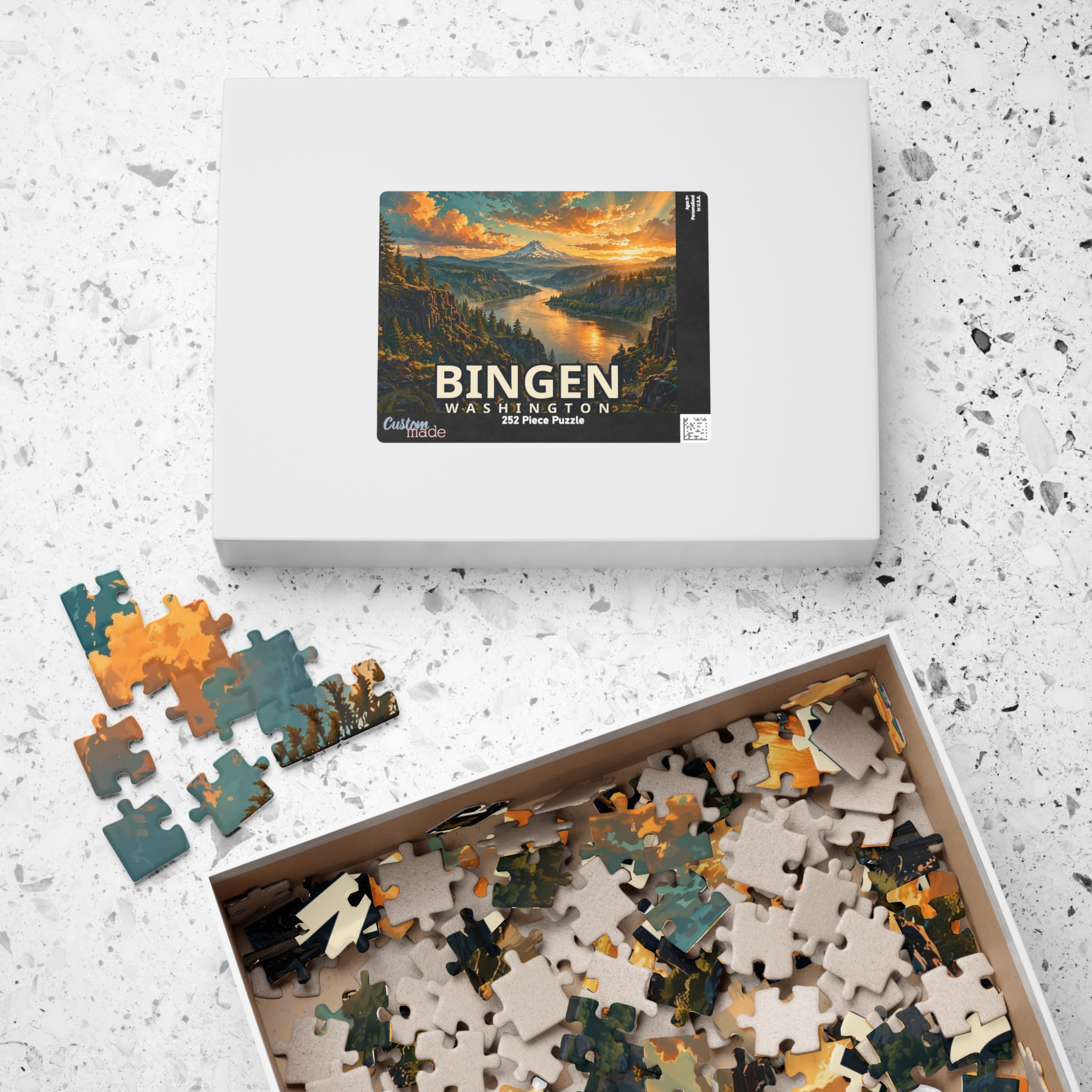 Bingen Washington Jigsaw Puzzle – Epic Hour Graphic - Image 8