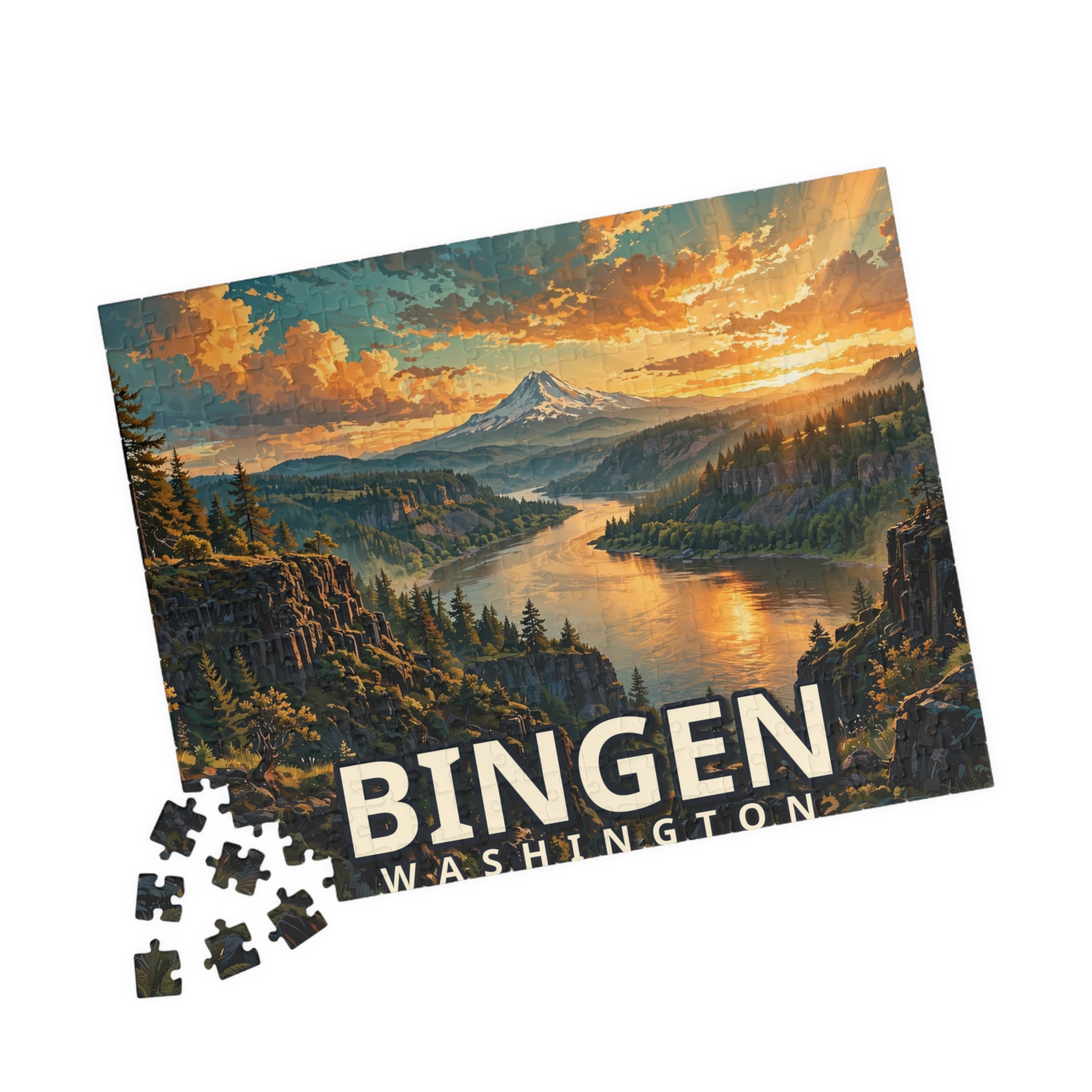 Bingen Washington Jigsaw Puzzle – Epic Hour Graphic - Image 7