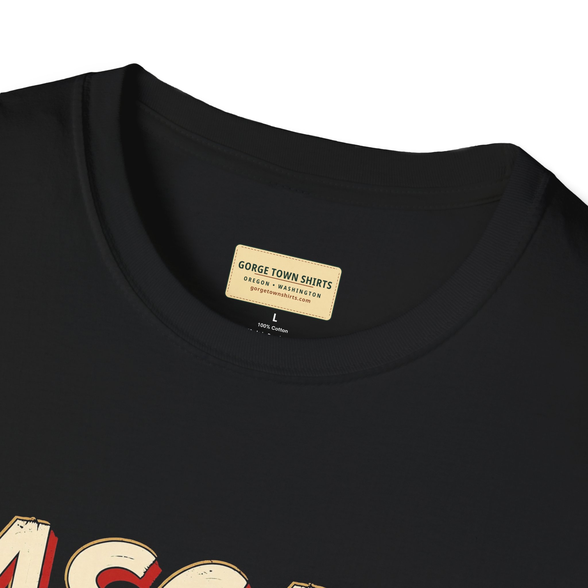 Cascade Locks Oregon Americana T-Shirt - Image 5