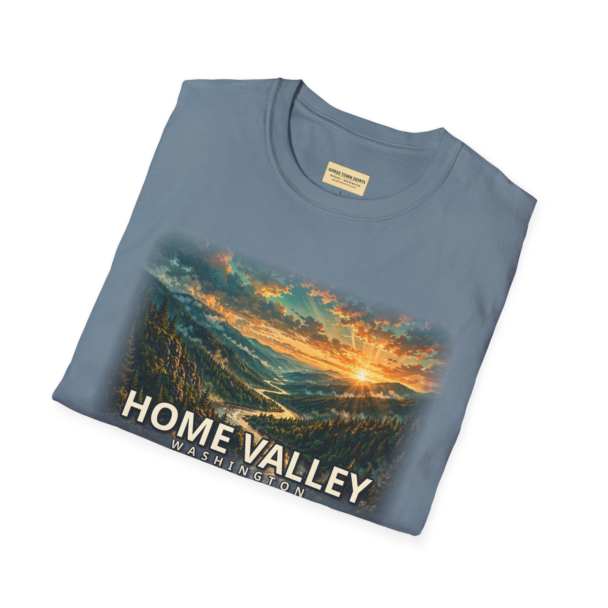 Home Valley Washington T-Shirt – Epic Hour Wind River Graphic - Image 36