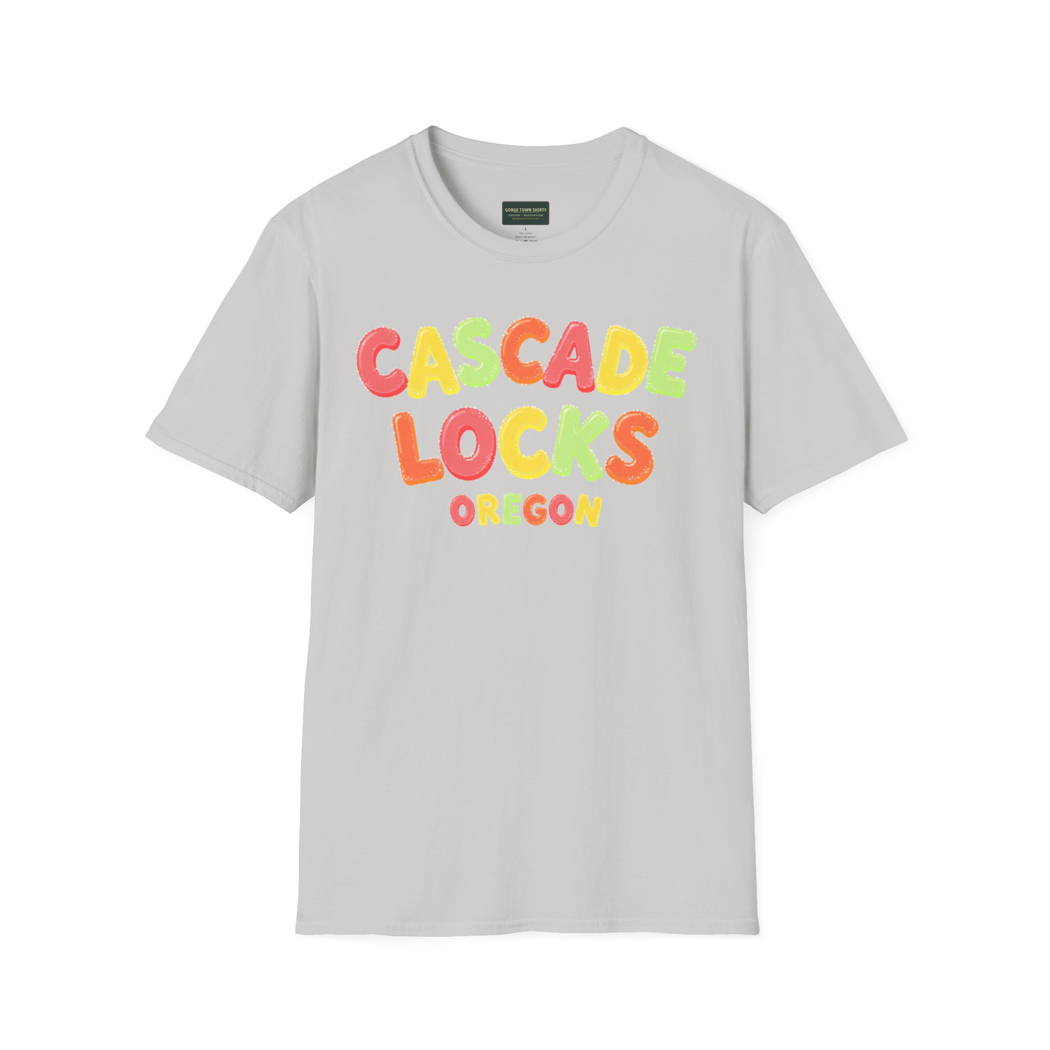 Cascade Locks Oregon Gummy T-Shirt - Image 7