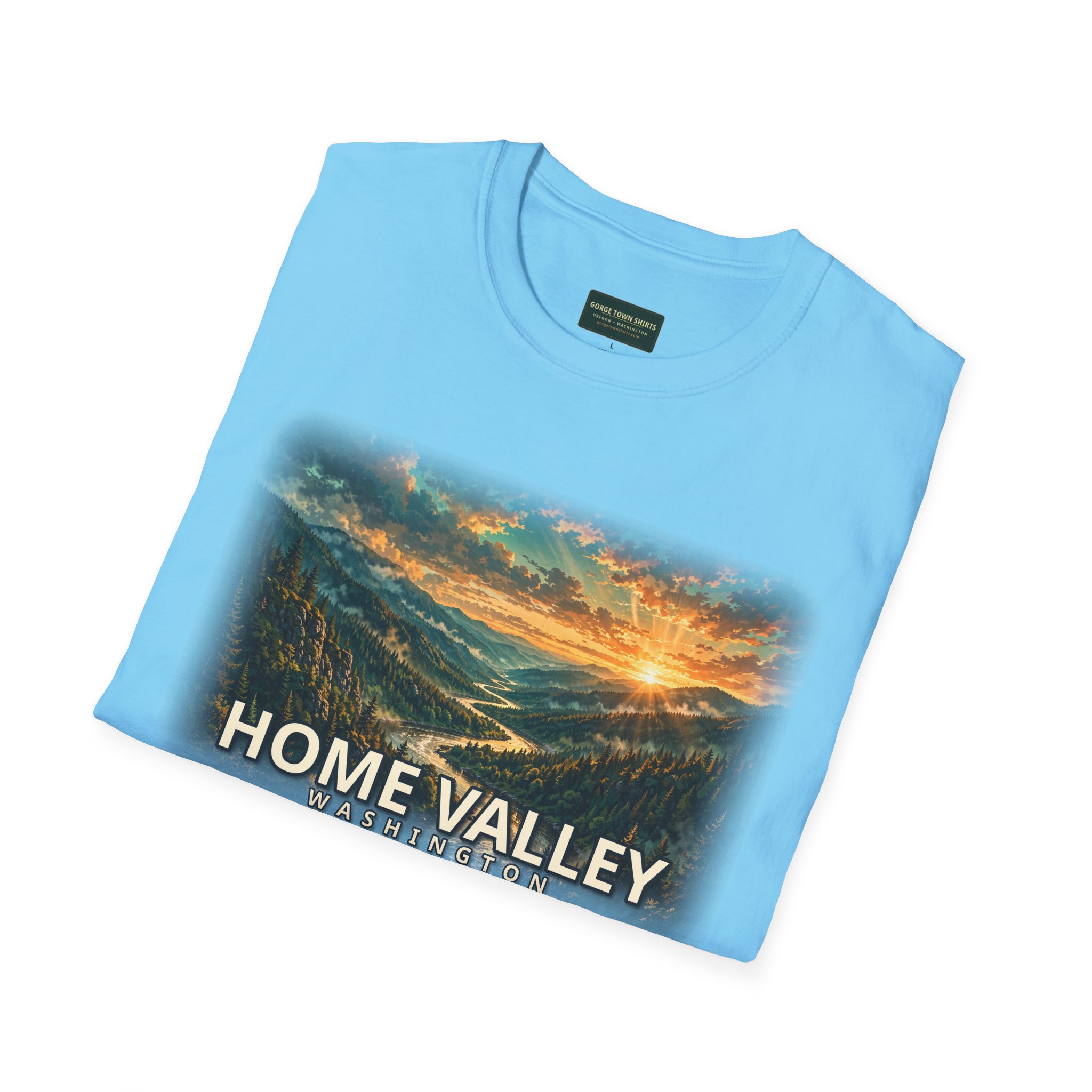 Home Valley Washington T-Shirt – Epic Hour Wind River Graphic - Image 33