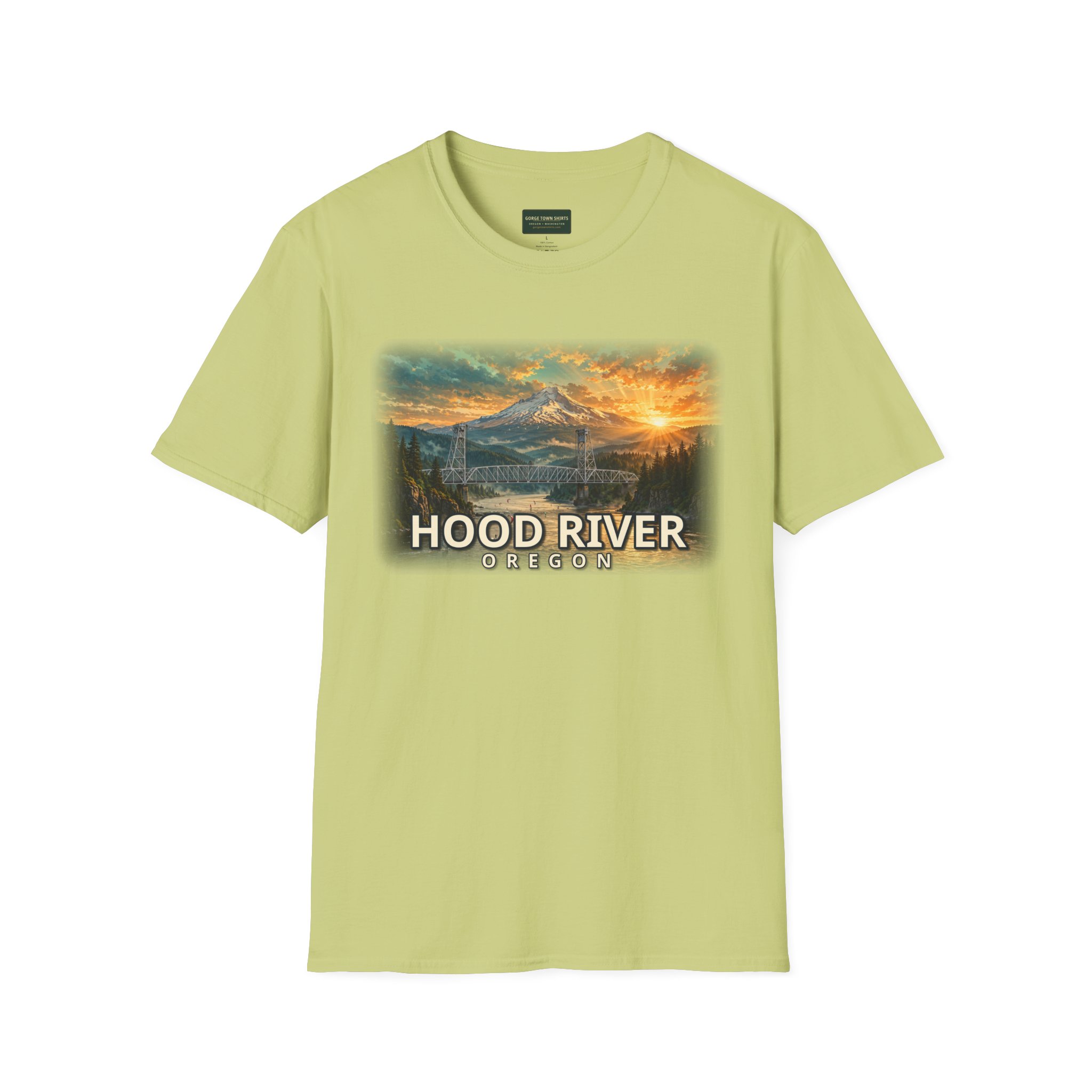 Hood River Oregon T-Shirt – Epic Hour Bridge Graphic - Image 16