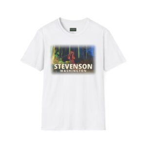 Stevenson Washington T-Shirt – Epic Hour Neon Bigfoot Graphic