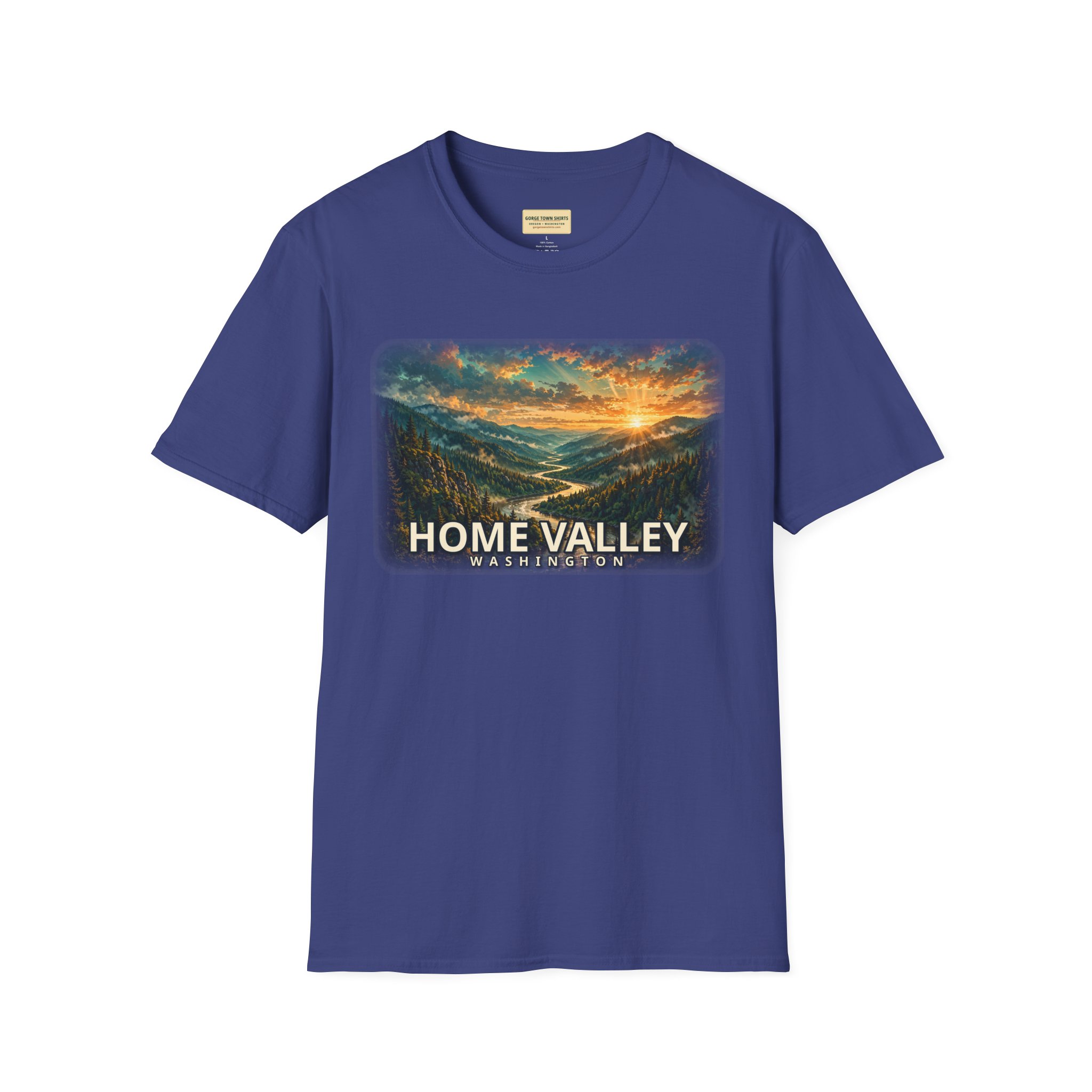 Home Valley Washington T-Shirt – Epic Hour Wind River Graphic - Image 37