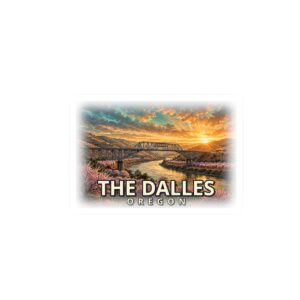 The Dalles Oregon Sticker – Epic Hour Graphic