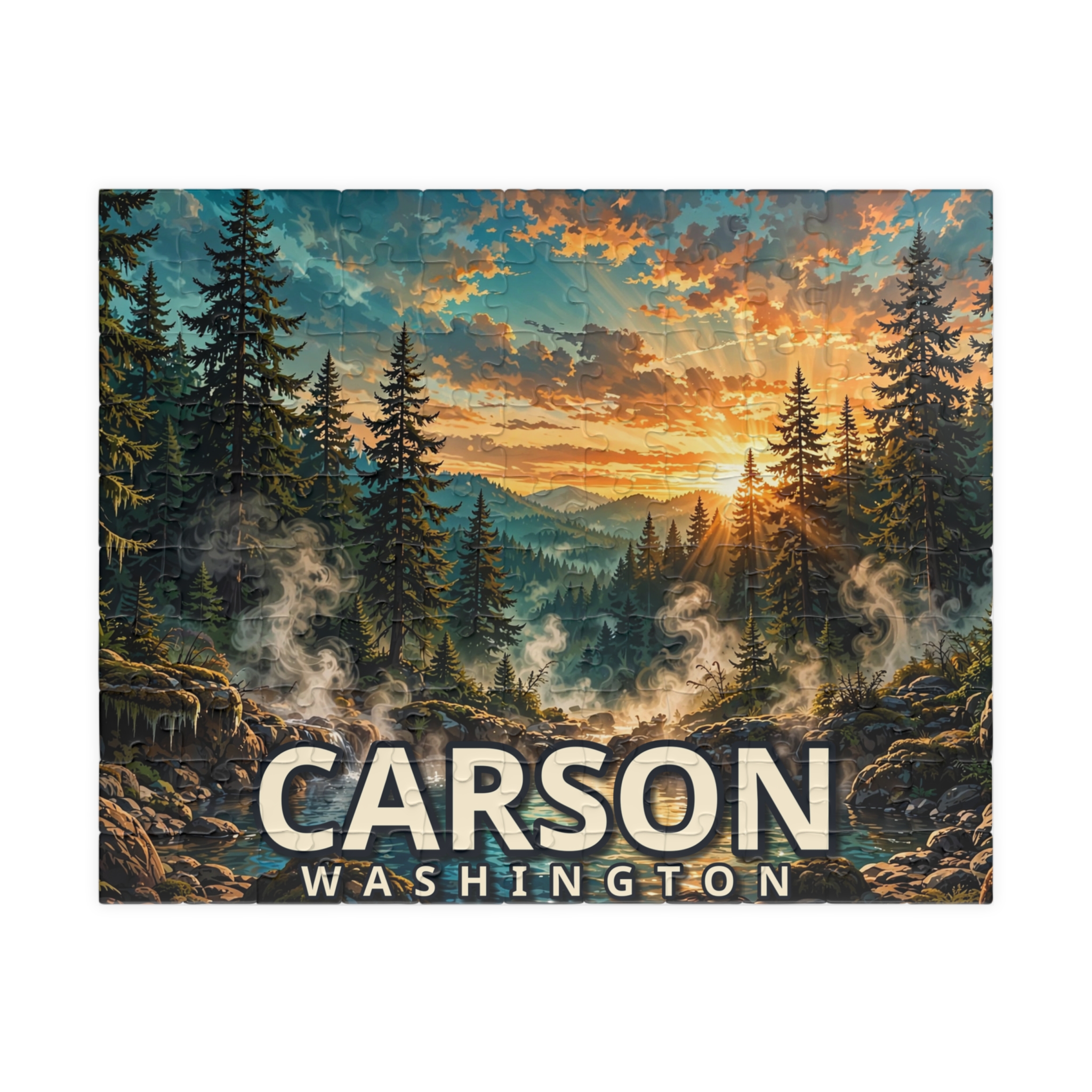 Carson Washington Jigsaw Puzzle – Epic Hour Graphic