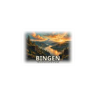 Bingen Washington Sticker – Epic Hour Graphic