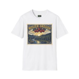 Mosier Oregon T-Shirt – Cherry Poster Graphic