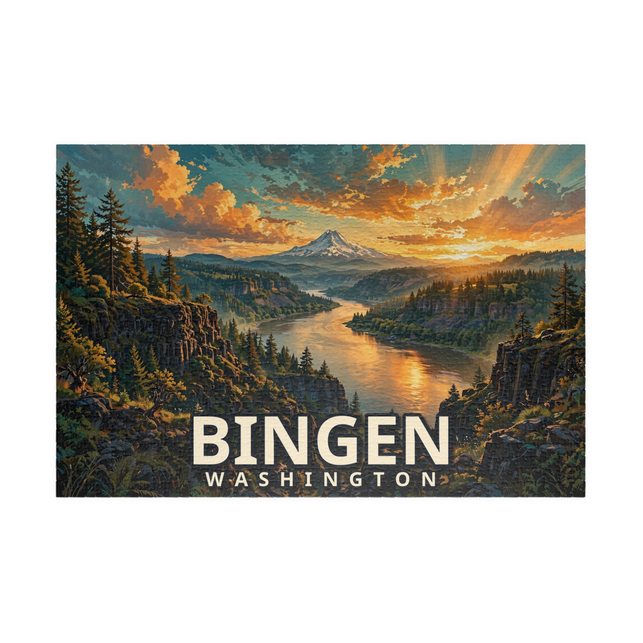 Bingen Washington Jigsaw Puzzle – Epic Hour Graphic - Image 13