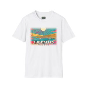 The Dalles Oregon T-Shirt – Bold & Wild Bridge Cherries Graphic