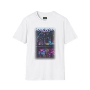 Hood River Oregon T-Shirt – Neon Mill Graphic