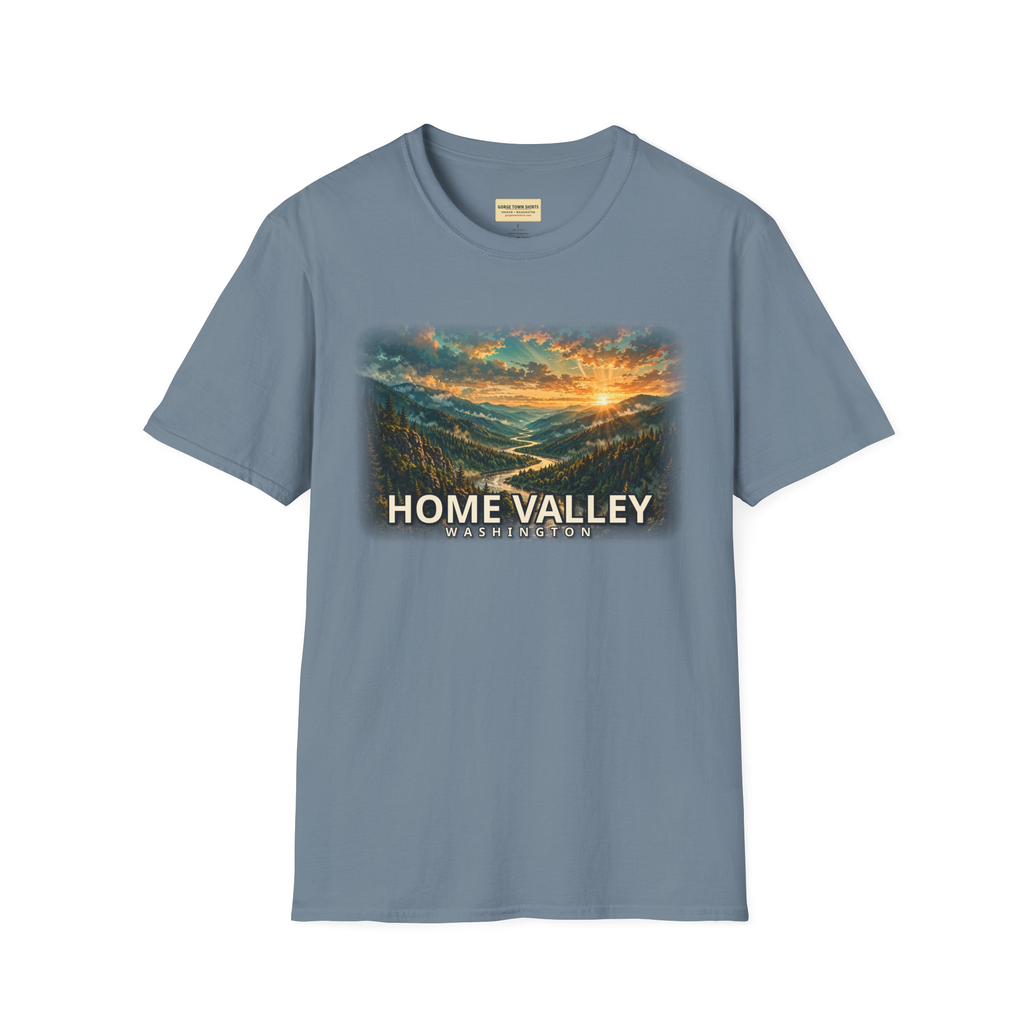 Home Valley Washington T-Shirt – Epic Hour Wind River Graphic - Image 34