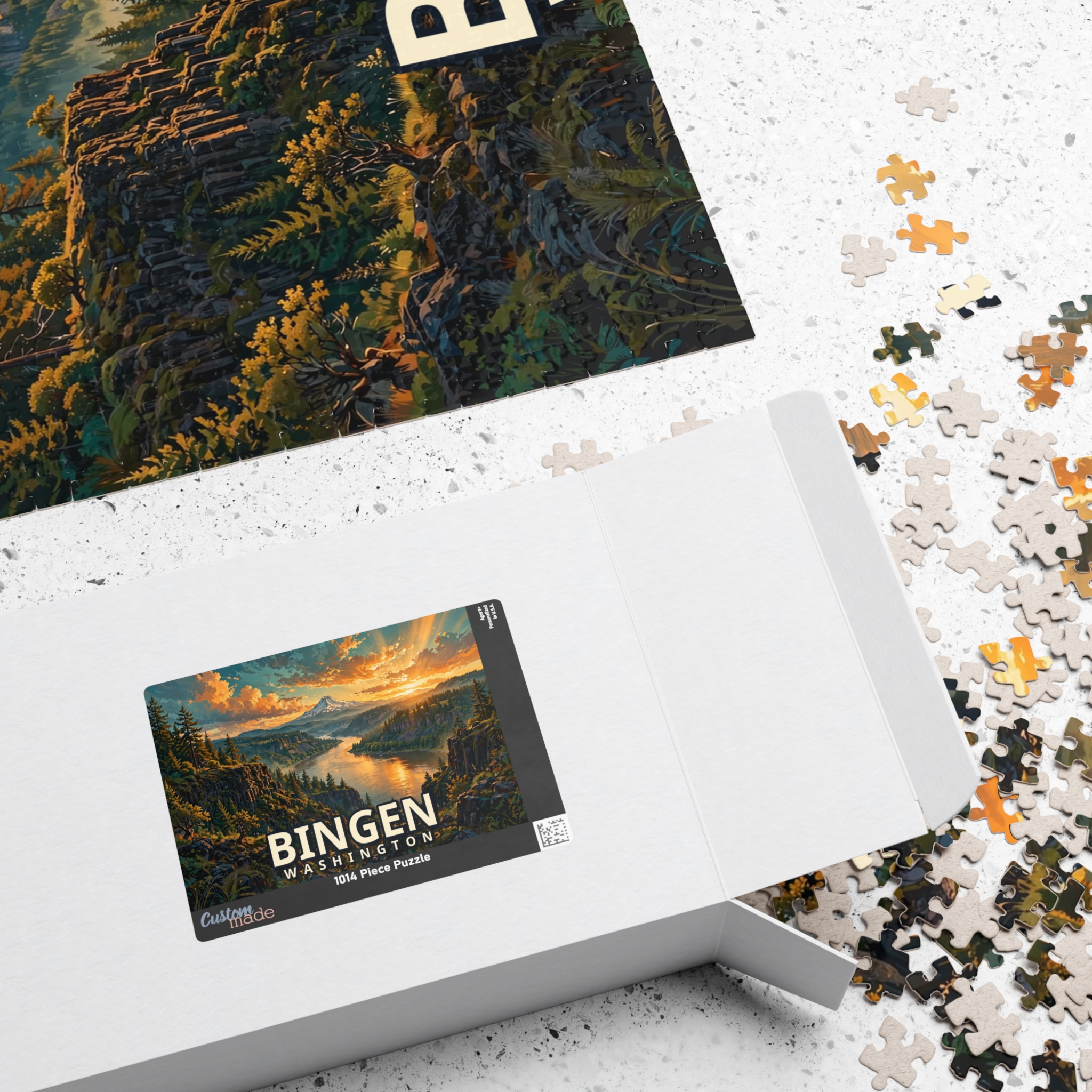 Bingen Washington Jigsaw Puzzle – Epic Hour Graphic - Image 16
