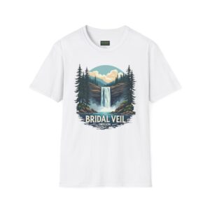 Bridal Veil Oregon T-Shirt — Scenic Waterfall Nature Tee