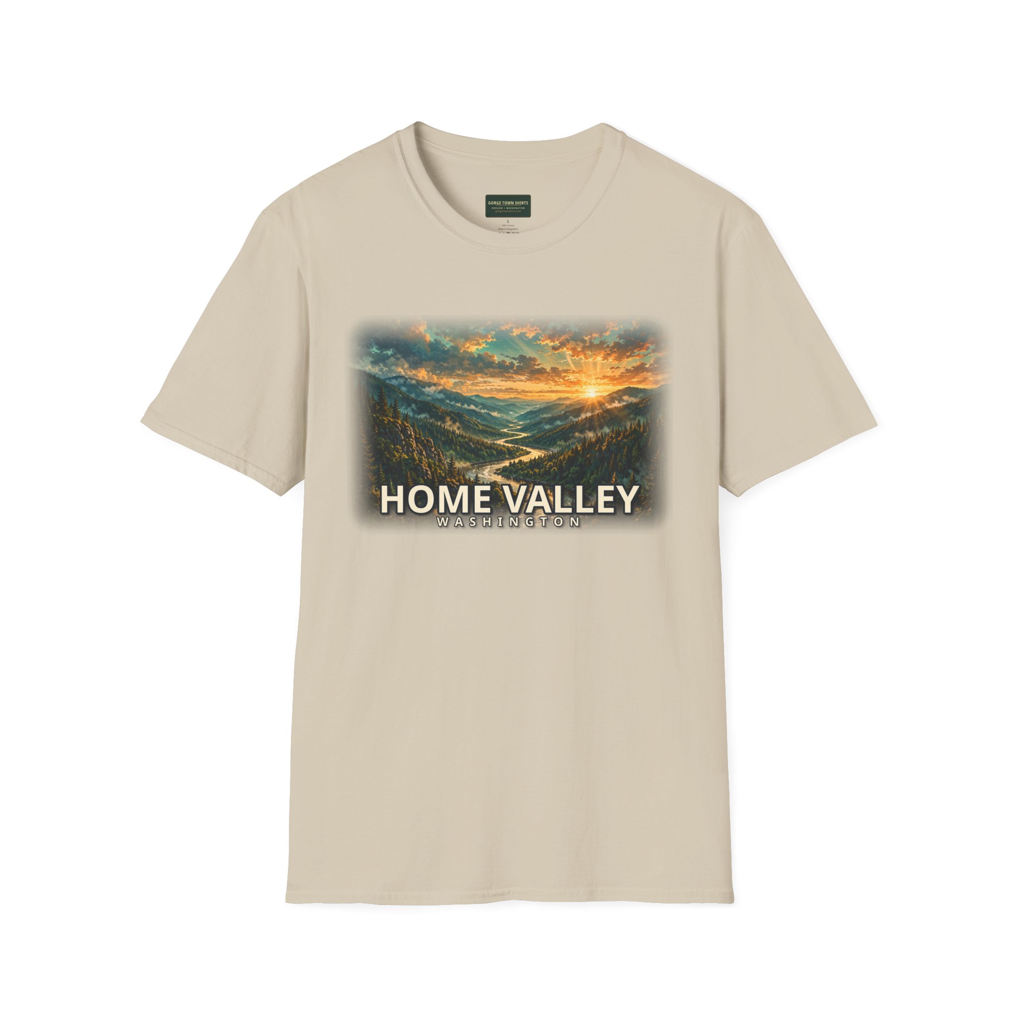 Home Valley Washington T-Shirt – Epic Hour Wind River Graphic - Image 7