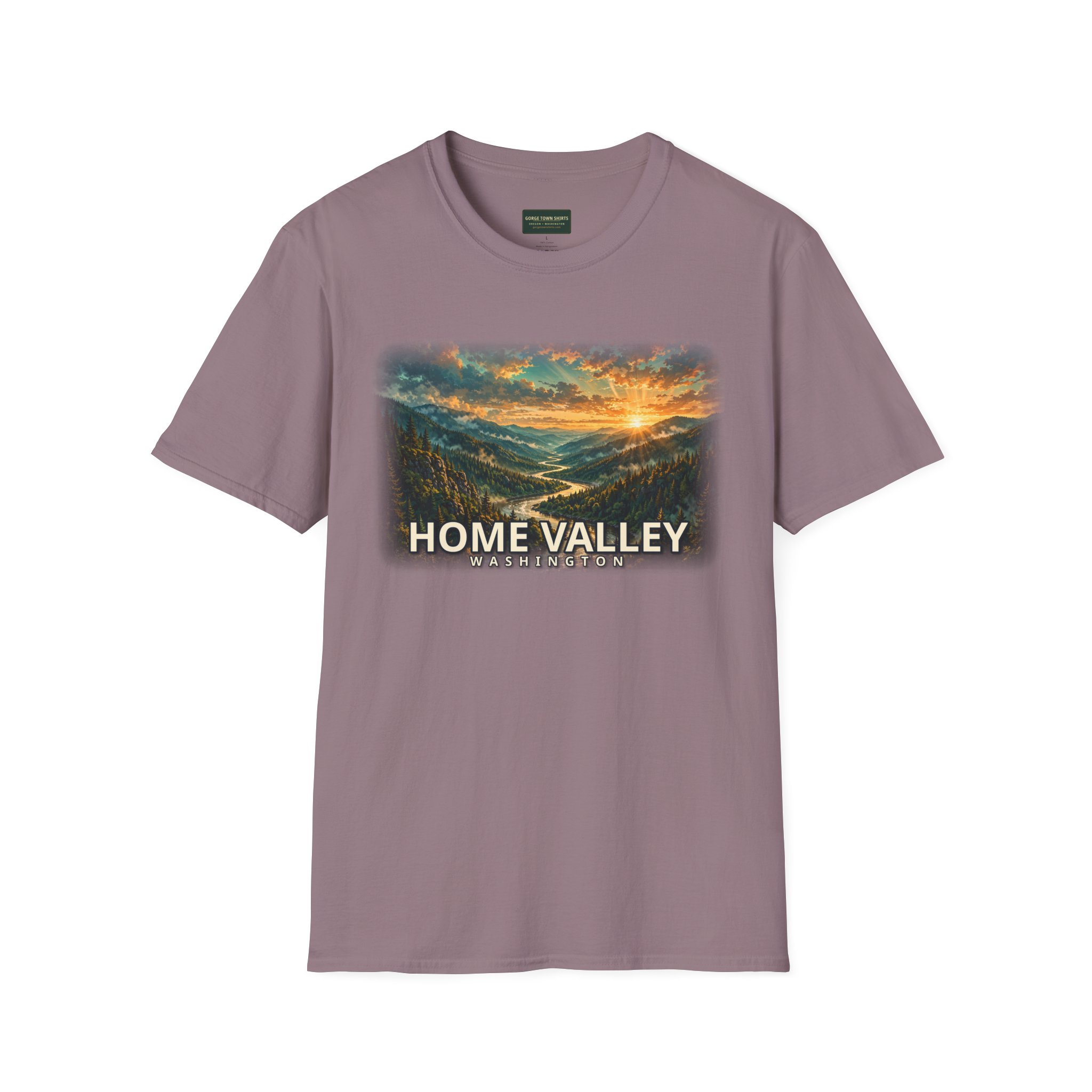 Home Valley Washington T-Shirt – Epic Hour Wind River Graphic - Image 43