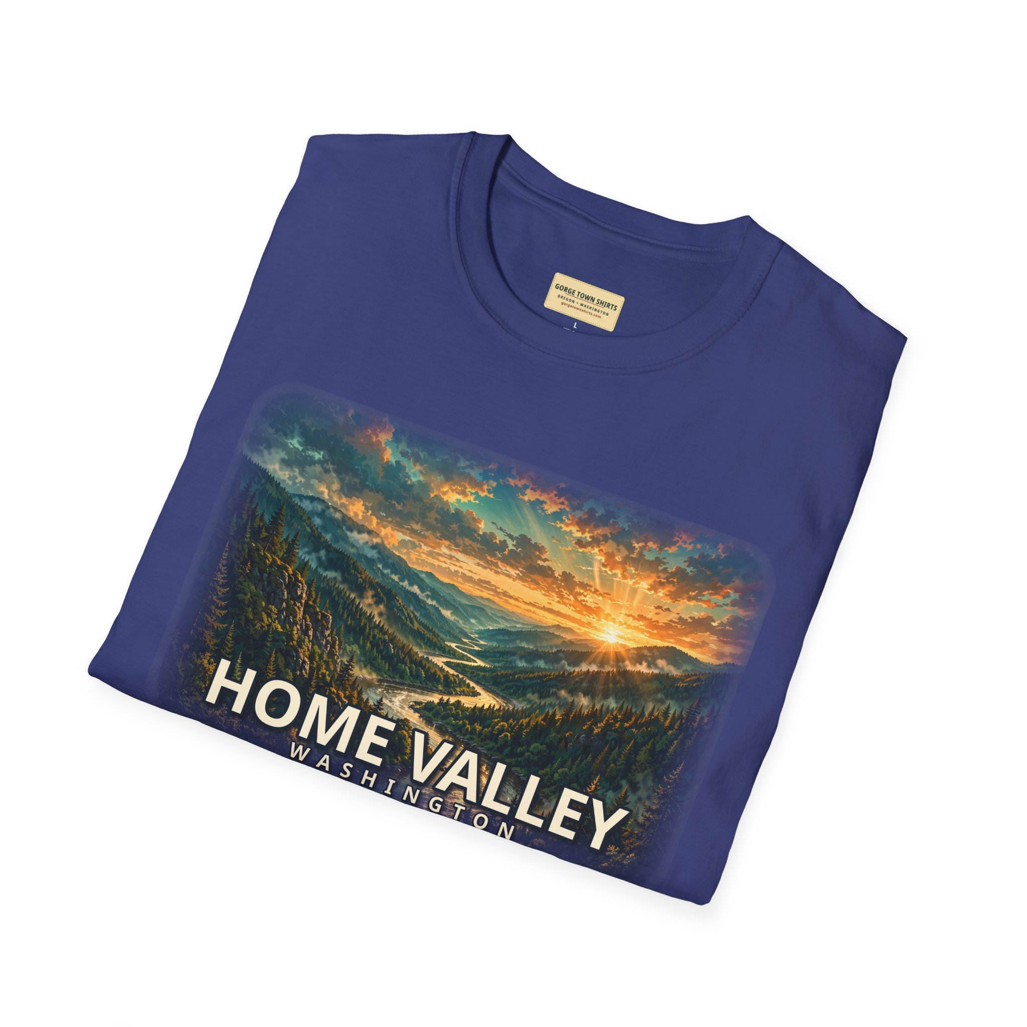 Home Valley Washington T-Shirt – Epic Hour Wind River Graphic - Image 39