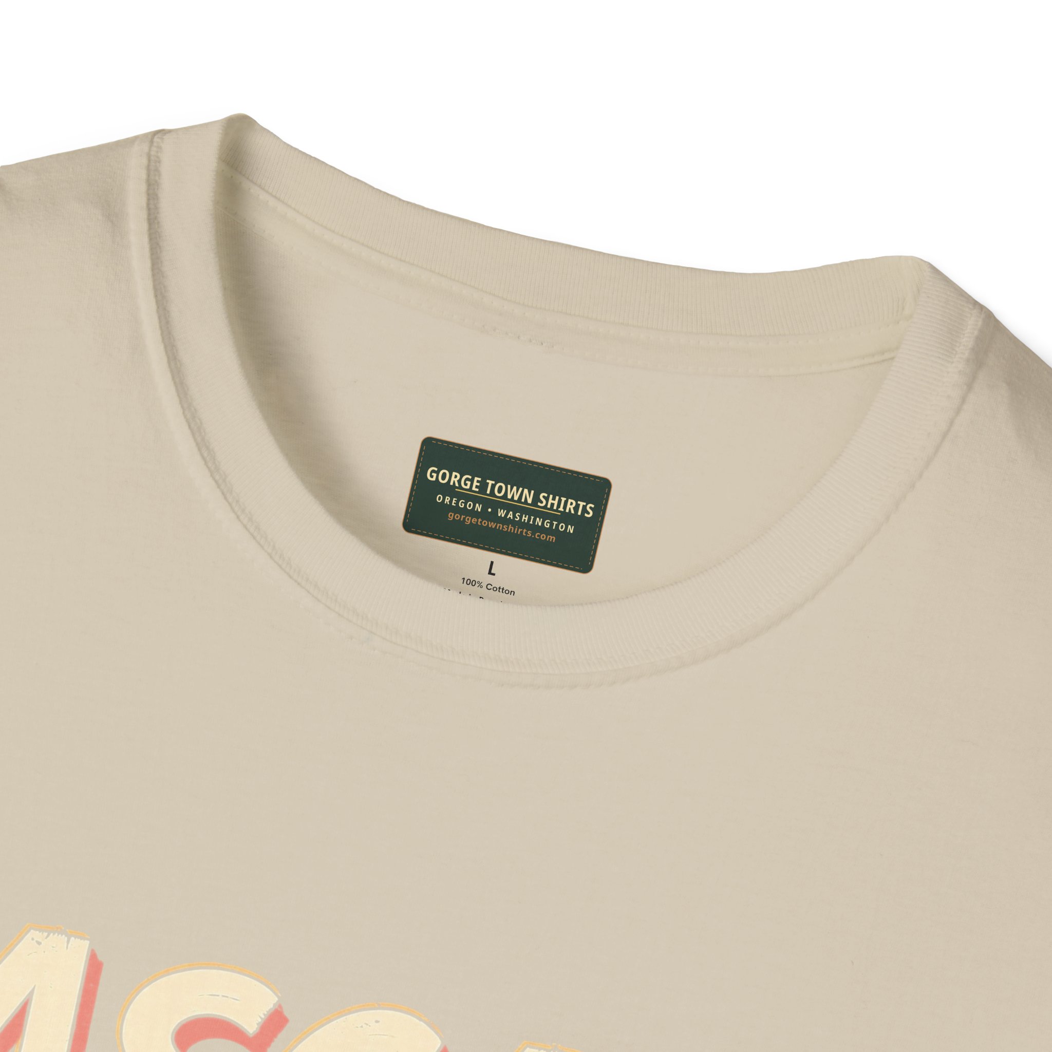 Cascade Locks Oregon Americana T-Shirt - Image 8