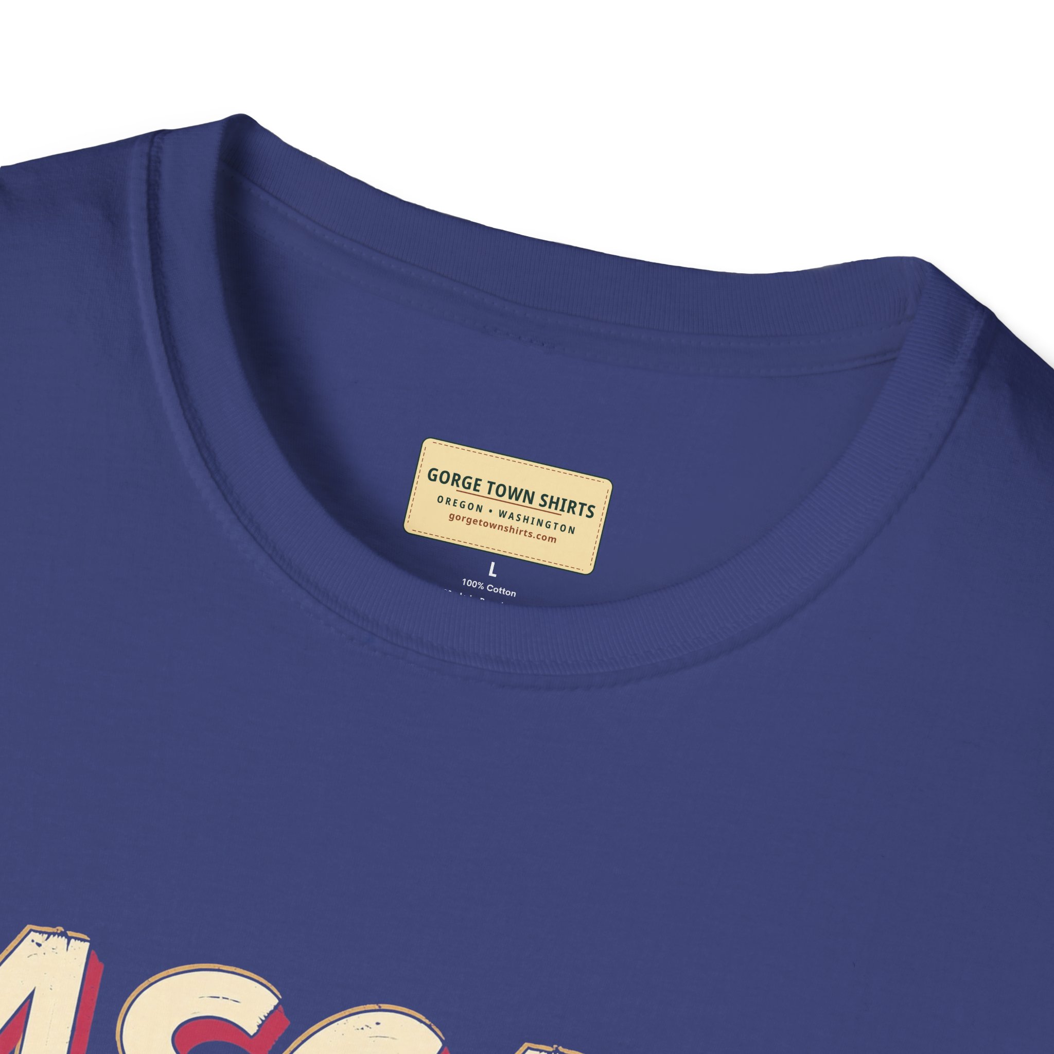 Cascade Locks Oregon Americana T-Shirt - Image 37